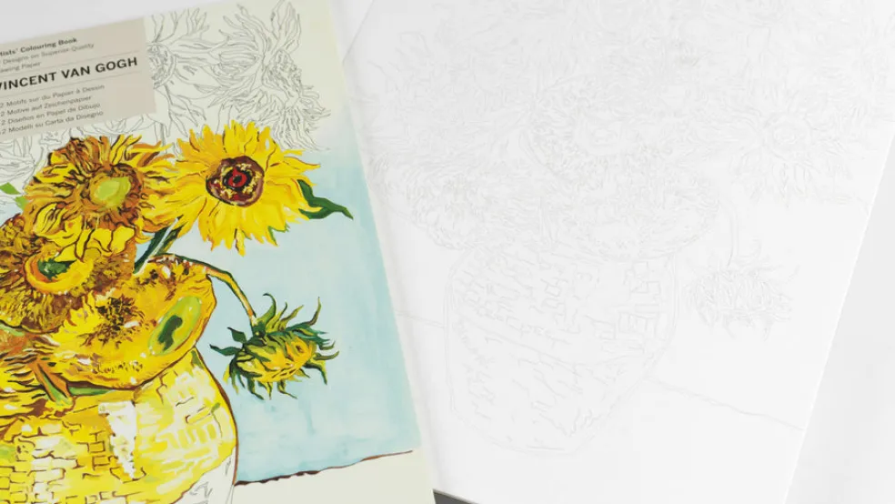 Värityskirja PepinPress Van Gogh