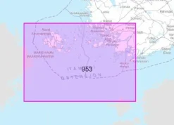 Yleiskartta 953 Saaristomeri 1:250 000